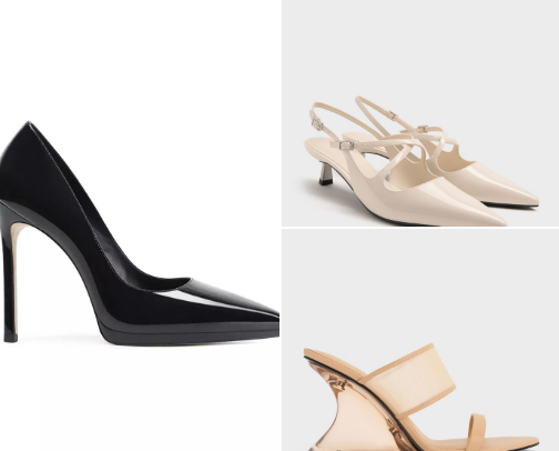 I love Women's party & Evening Shoes-High heels cover photo collage