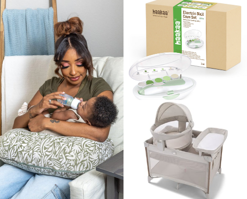 Favorite baby products as a ftm 💗 cover photo collage