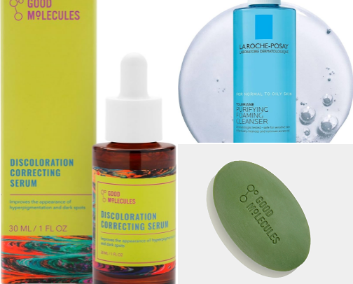 Favorite Skincare Products cover photo collage
