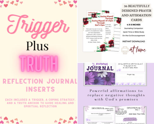 Journaling Downloads & Tools That Actually Help cover photo collage