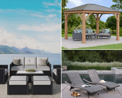 Must haves for your summer patio! cover photo collage