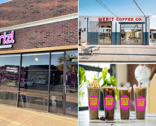 Coffee Shops Worth the Stop cover photo collage