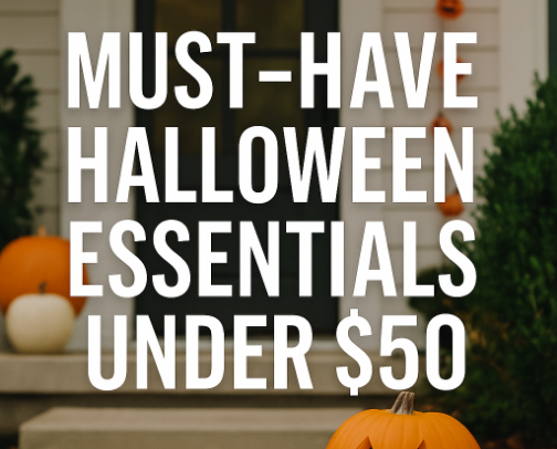 🎃 20 Halloween Home + Party Must-Haves All under $50 cover photo collage