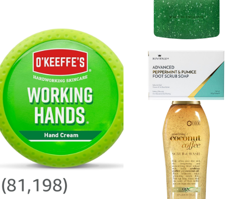 for eczema/dry skin cover photo collage