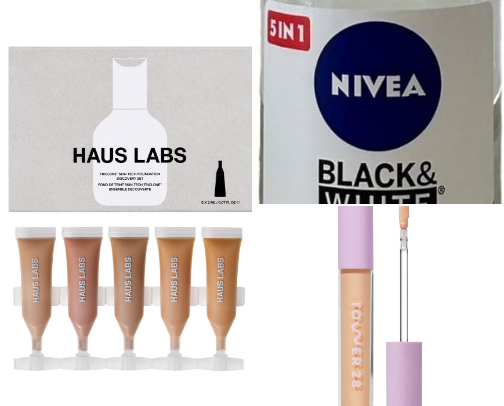 My favorite beauty recs cover photo collage