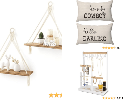 Room Decor! Featuring Boho & Cowgirl cover photo collage