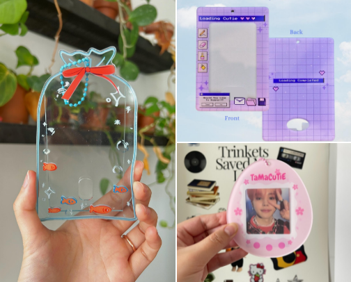 the most aesthetic kpop photocard holders of every color ੈ✩‧₊˚ cover photo collage