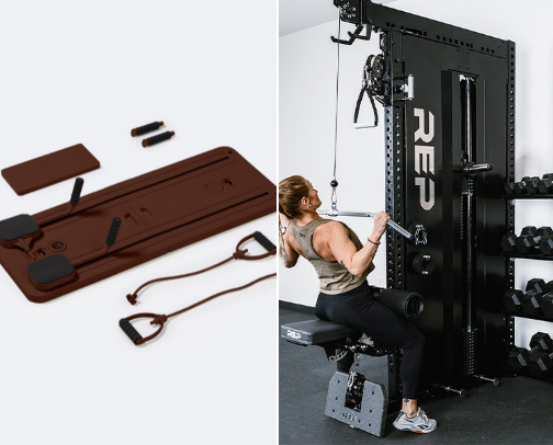At home gym equipments 🏋🏼‍♀️ cover photo collage