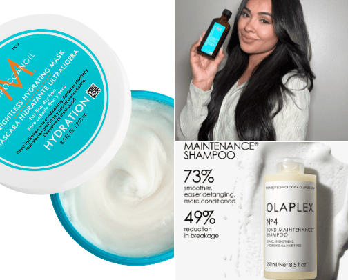 BEST HAIR PRODUCTS FOR DRY DAMAGE HAIR 💇🏽‍♀️ cover photo collage