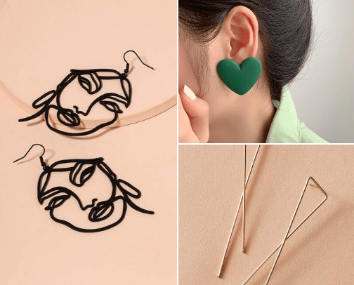 Inexpensive COOL Earrings/ Jewelry cover photo collage