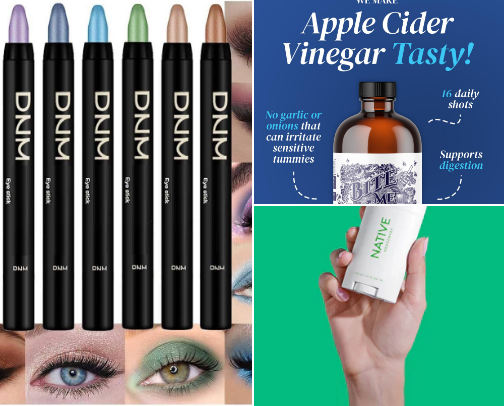 Personal care cover photo collage