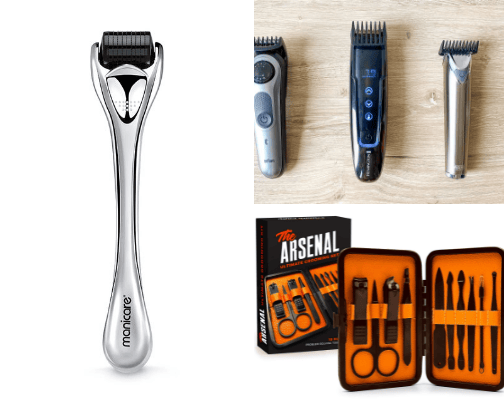 Mens self care cover photo collage