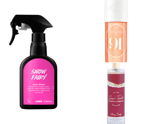 Affordable body mists you NEED to try 🤩 cover photo collage