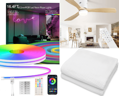 Home goods cover photo collage