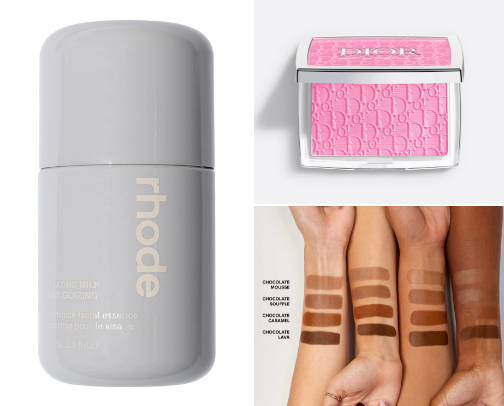 My favourite makeup products 🎀 cover photo collage