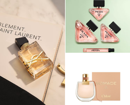 Dreamy Perfumes 💭 cover photo collage