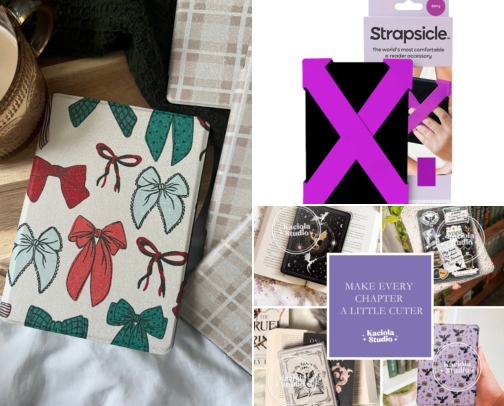 Kindle Accessories cover photo collage