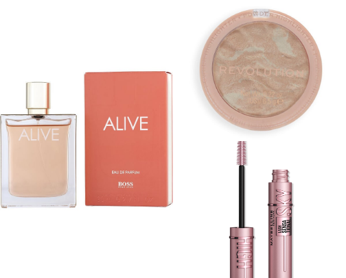 Signature scents & makeup staples 👝 cover photo collage