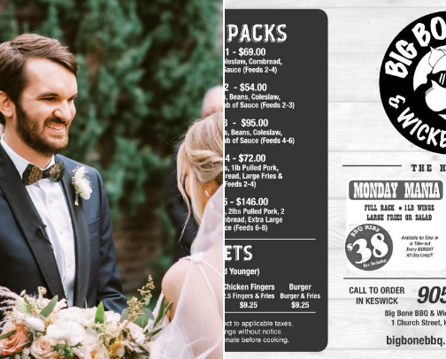 Wedding cover photo collage