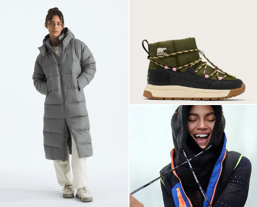 Wisconsin winter style cover photo collage