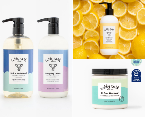 BABY NIGHTTIME ROUTINE ESSENTIALS cover photo collage