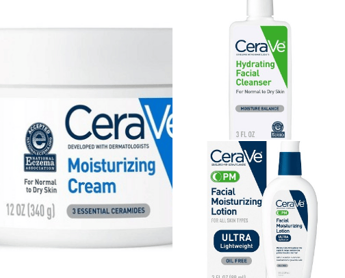 Everday Skin Care and Makeup cover photo collage
