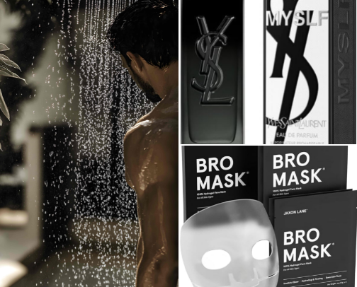 Masculine Luxury SelfCare Essentials For Men cover photo collage