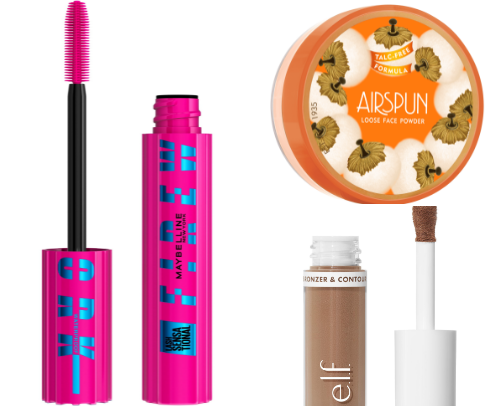Drug store make-up finds cover photo collage