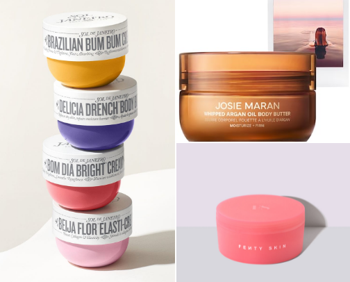 Body Creams/ butters 🌸 cover photo collage