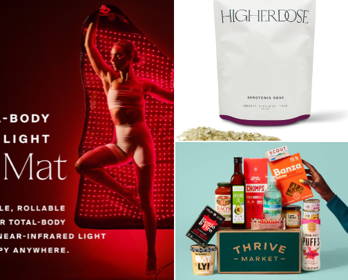 GIFT GUIDE for the health nut 🌰 🥜 cover photo collage