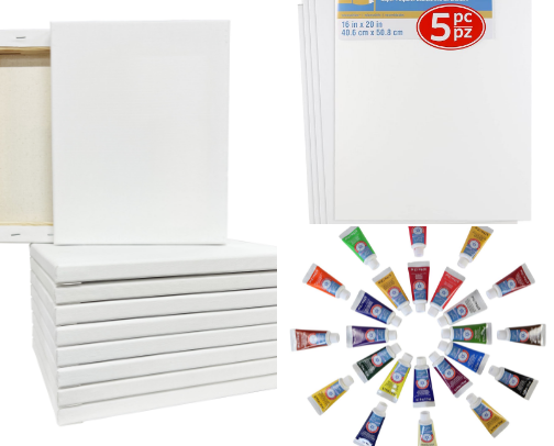 Best art supplies for artists on a budget cover photo collage