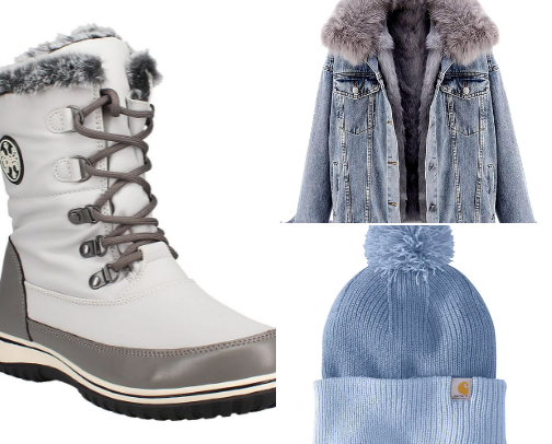 My favorite fall/winter apparel cover photo collage