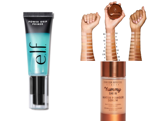 Favorite makeup recommendations for oily skin cover photo collage