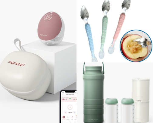 What I put in my baby registry. cover photo collage