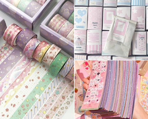 Scrapbooking Supplies cover photo collage