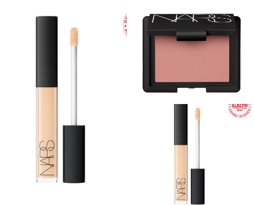 Cosmetics cover photo collage