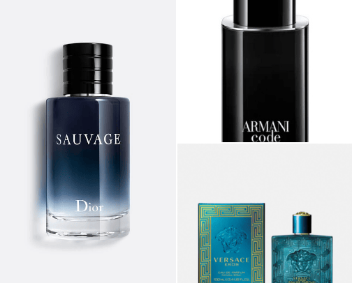 Perfumes for Men 🕺🏻 cover photo collage