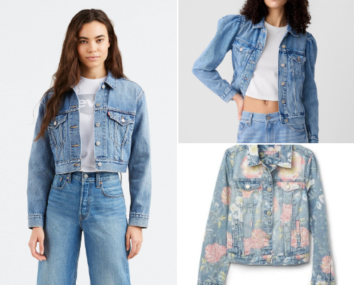 Denim Jacket for All Season cover photo collage