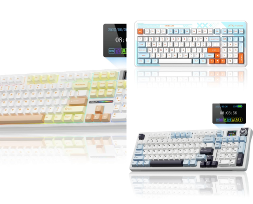 My Favorite Mechanical Hot-Swap Keyboards cover photo collage