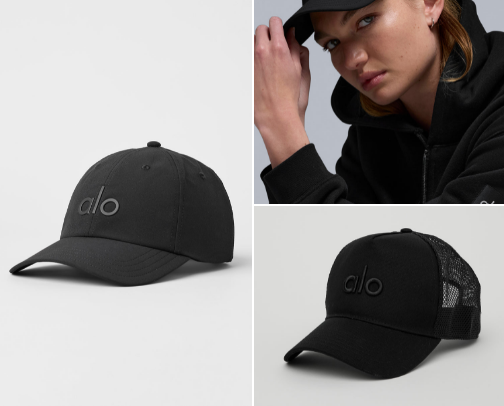 The Alo Vibe Collection cover photo collage