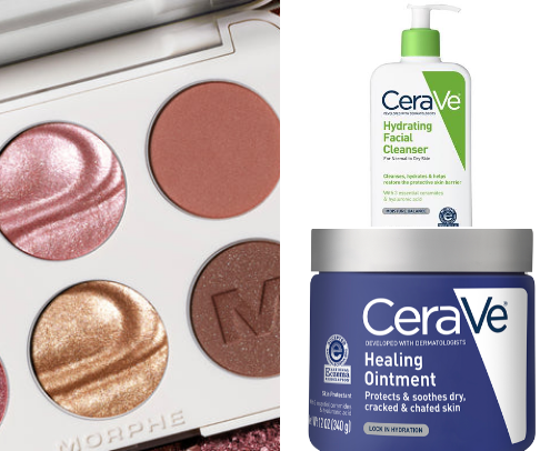 My favorite beauty recs cover photo collage