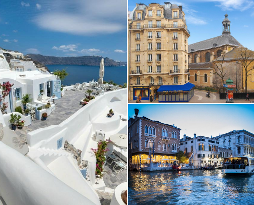 Travel Spots cover photo collage