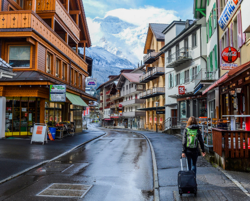 Grindelwald Switzerland Travel Guide: Summer & Winter Activities cover photo collage