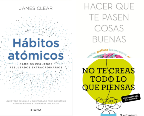 15 Libros para Dominar tus Hábitos y tu Vida cover photo collage