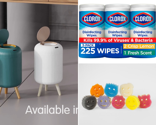 My home essentials cover photo collage