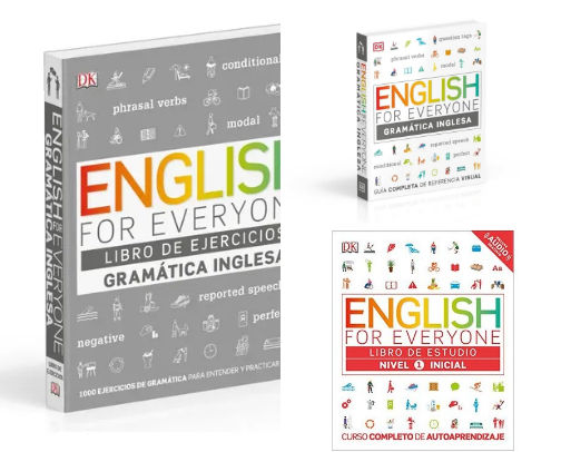 PDF Free - Recursos que complementan English For Everyone Gramatica Inglesa. El libro de ejercicios: Mas de 1000 ejercicios para entender y practicar el ingles (Spanish Edition) cover photo collage
