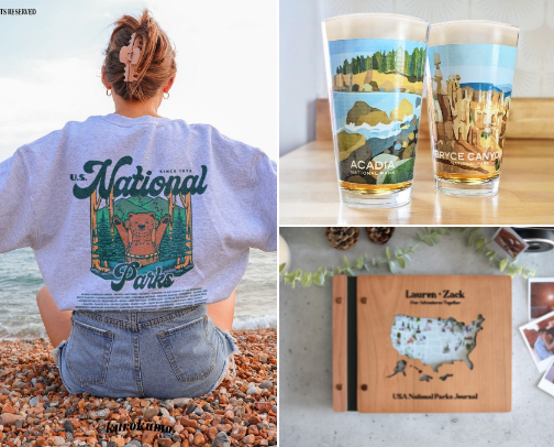 Etsy National Park Merch Worth Buying cover photo collage