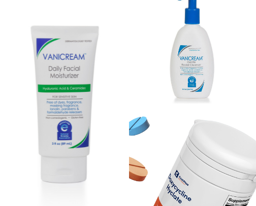 Bye-Bye Perioral Dermatitis cover photo collage