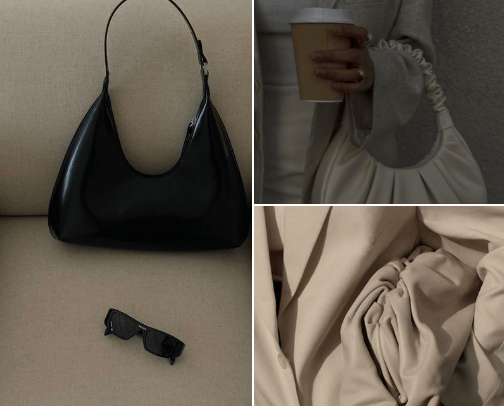 𝐓𝐫𝐞𝐧𝐝𝐲 𝐛𝐚𝐠𝐬 cover photo collage