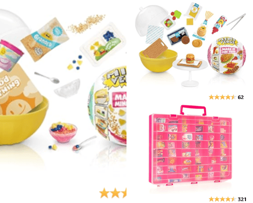 Miniverse obsessed kids and adults gift ideas cover photo collage